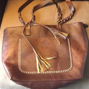 Brand New Brown Leather shoulder bag
